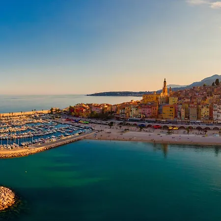 Daturas Bright With Balcony - Happy Lägenhet Menton